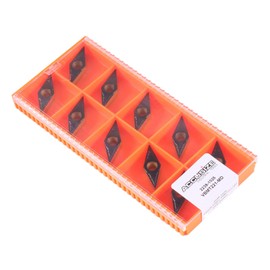 Accusize Industrial Tools Vbmt221 Carbide Inserts, CVD Coated, 10 Pcs/Set, 2238-1026x10