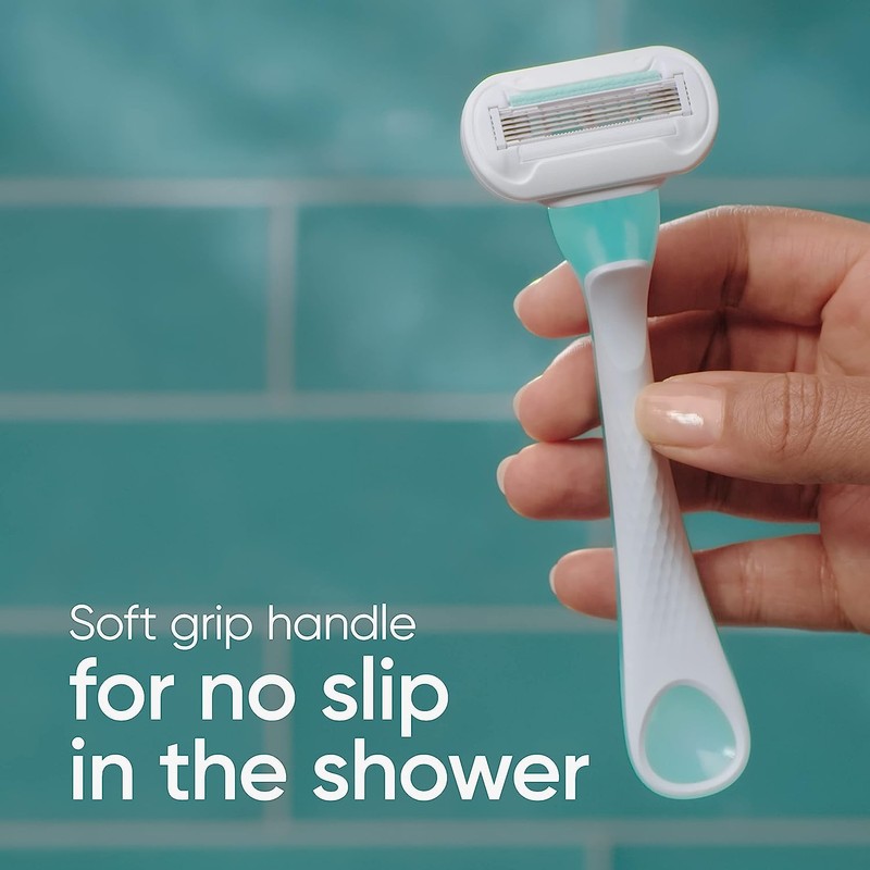 Gillette Venus Extra Smooth Sensitive Disposable Razors for Women with