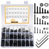 1080 Pcs M2 M3 M4 Hex Button Socket Head Cap