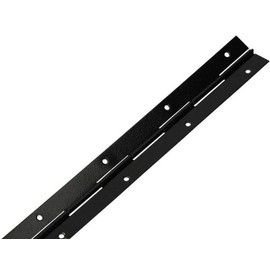 KOTARBAU® Set of 10 Bar Hinges Piano Tape 300/31 mm Black Divisible / Cuttable Hinge Can Be Shortened Stable Weld-On Hinge Hinge Furniture Hinge