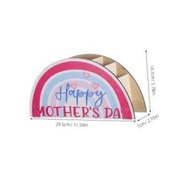 Operitacx Mother's Day Pen Holder Birthday Supplies Bracket Teacher Supplies Bracket Portable Hygrometer Household Hygrometer Pen Stand Window Decoration Large Decoration Home Decor Boxwood