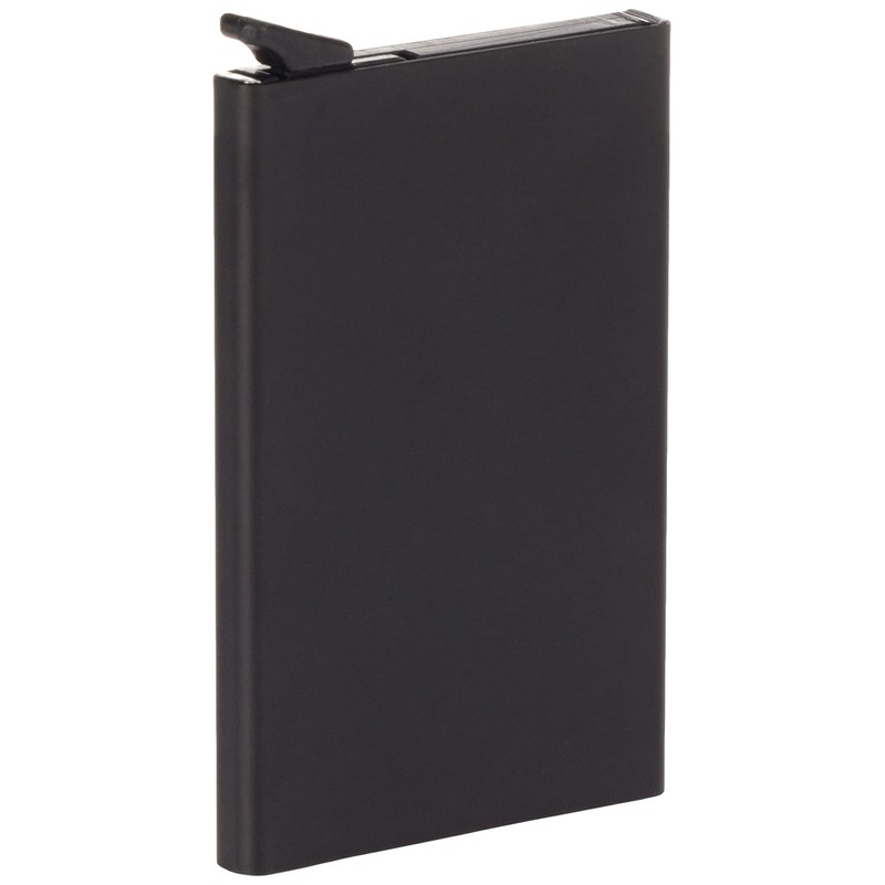 Ani Yuzuk Men's Romeo Travel Accessory-Envelope Card Holder, Black, black