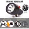 Rechargeable LED Mining Cap Lamp 1+6 Light Source, White Light