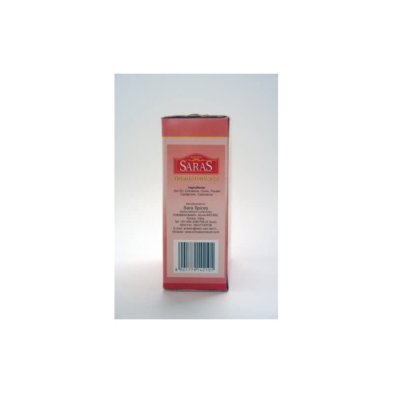 Natural Saras Vindaloo Masala Mix(7oz., 200g)