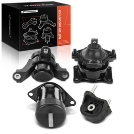 A-Premium Engine Motor Mount and Transmission Mount Kit Compatible with Acura TL 2009-2011 3.5L 3.7L, TL 2012-2014 3.7L, Automatic Transmission, 4-PC Set, Replace# 50870TA0A12