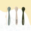 KoolBaby Juego De Cucharas Para Bebé De Silicón Kool Baby
