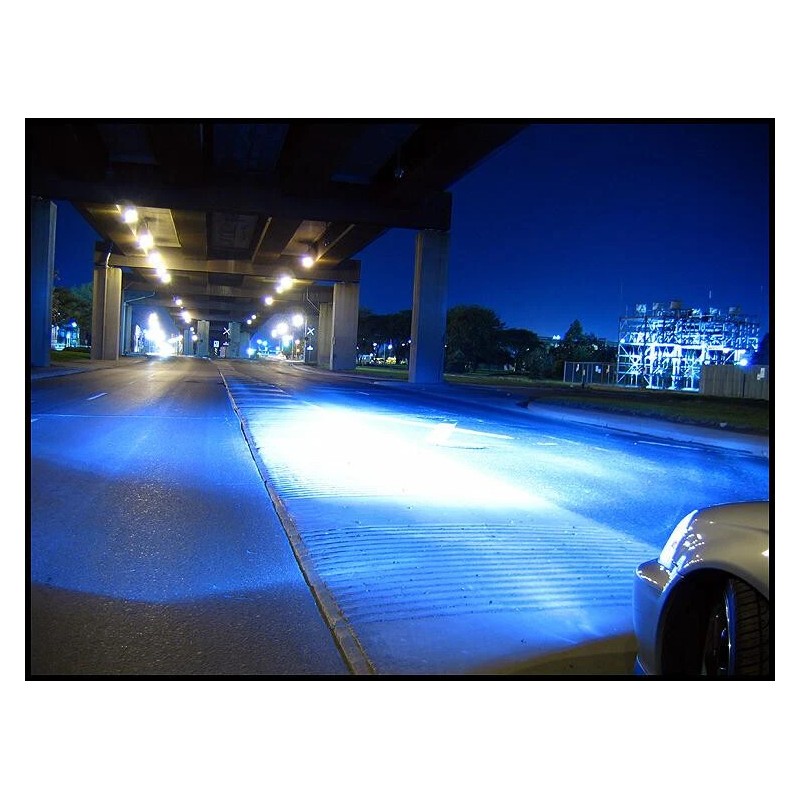 OPT7 JPN 2x BLUE H1R 9012 LED Headlight upgrade Kit