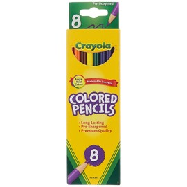 Crayola 8 Ct Colored Pencils, Assorted