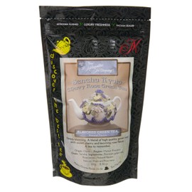 Metropolitan Tea Discovery Loose Tea Pack, Kyoto Cherry Rose Flavored Green, 100g