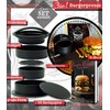Le Flair® 3-in-1 burger press set, hamburger press with storage