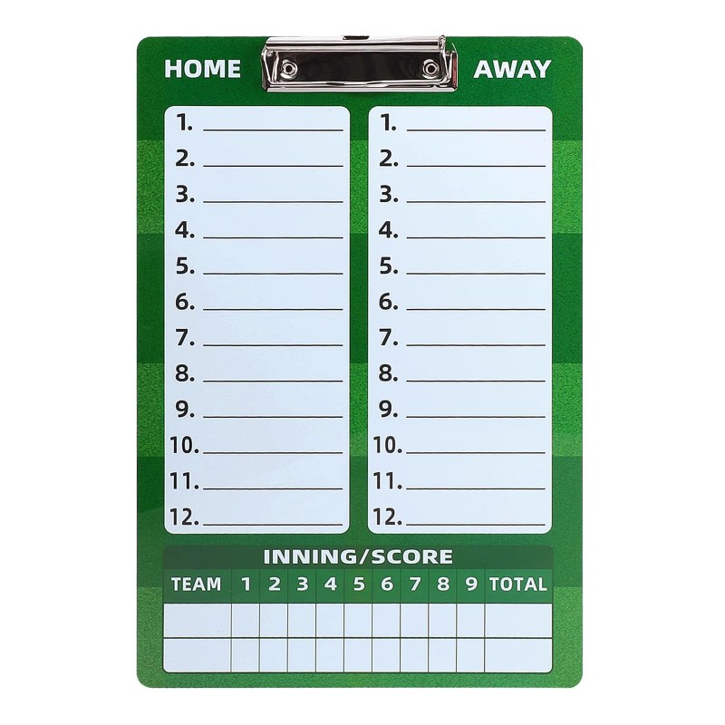 Lrjrizzo Baseball Dry Erase Coaches ClipboardBaseball Dry Erase Coaching Board