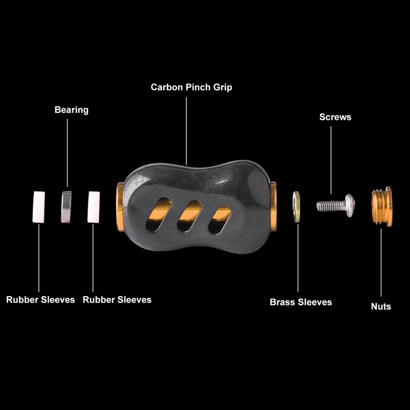 Fishing Spinning Reel Handle Carbon Fiber Handle Rocker Arm Grip