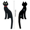 Ouliget Cute Magnetic Hooks for Refrigerator,3D Cat Office Magnets with