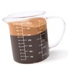 Newness Glass Measuring Cup with Handle, 700 ML (0.7 Liter,