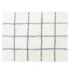 OKA Bathroom Foot Towel Mat, White, Approx. 17.7 x 23.6