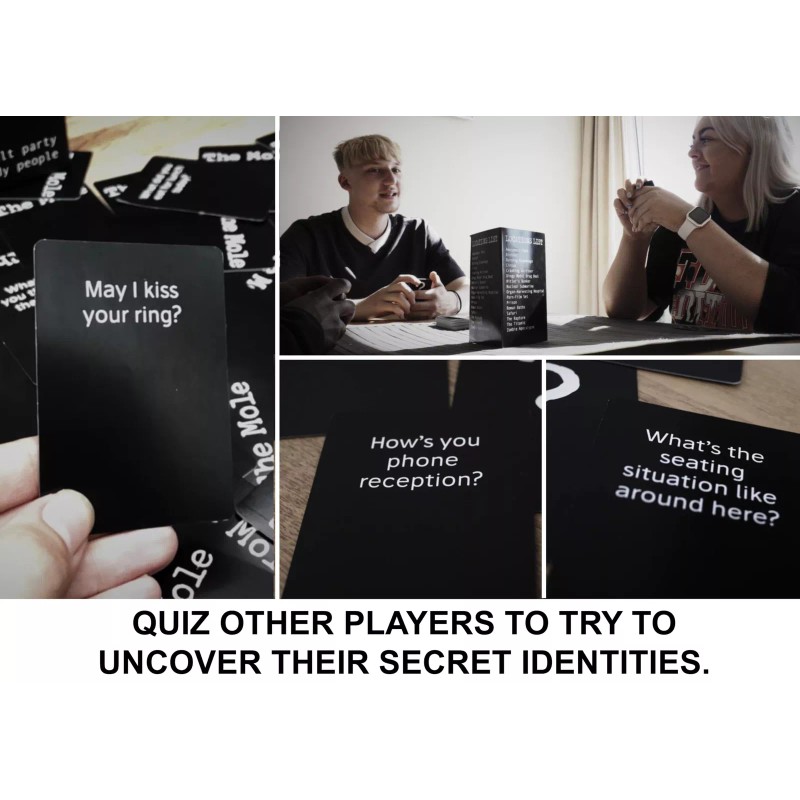 Clarendon Games The Mole Party Game Fun Bluffing and Observation