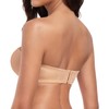 Lemorosy Women's Plus Size Strapless Bra Push Up Full Coverage