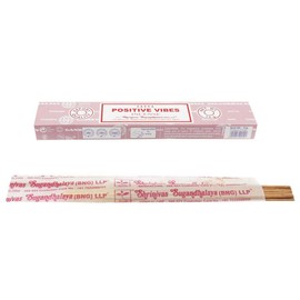 Satya Positive Vibes Incense Sticks Agarbatti Indian Natural Fragrance Pack of 3