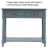 Sofa Table with Drawers Entryway Table Wood Console Table with