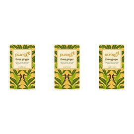 (3 PACK) - Pukka Herbs - Triple Ginger Tea | 20 sachet | 3 PACK BUNDLE