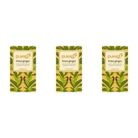 (3 PACK) - Pukka Herbs - Triple Ginger Tea | 20 sachet | 3 PACK BUNDLE