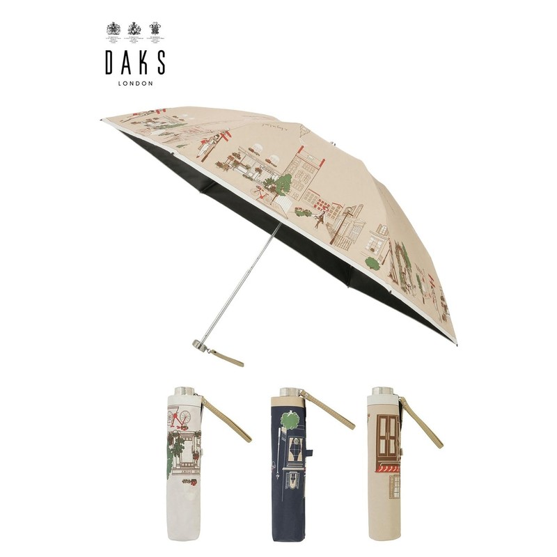 Moonbat [Ducks] Parasol Folding Umbrella, Women's, Made in Japan, For