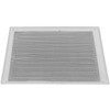 HVAC OV 8" x 8" Inch (Grille Dimensions) White Stainless