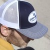 Surf Monkey Trucker Hat Heather Curved Visor Adjustable Snapback Cap