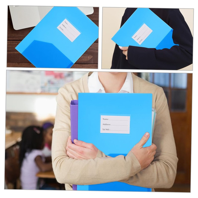 Operitacx Pack of 3 Paper Folders File Storage Boxes Desk