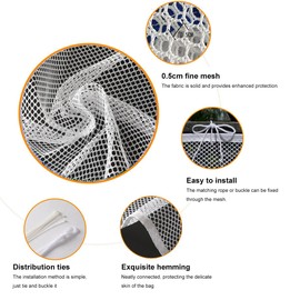 Stair Safety Net Children, Stair Protection Net, Baby Stair Safety Gate, Railing Safety Net, Children's Stair Safety Net for Children, Safety Net, Stair Railing Fence Mesh, Baby Balcony Net