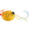 Steel Tongue Drum Mini Handpan Drum with Drumstick 6 Notes