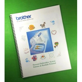 Unbranded Owners Manual for Brother PE-150 PE-170D PE-180D PE-190D 148 Pages W/Clear Cover