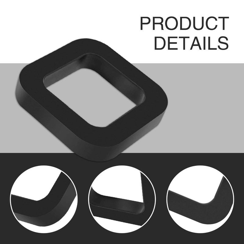 getfay 3 PCS Trailer Hitch Cushion Pad, 2" Hitch Receiver