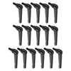 sourcing map 16pcs Lever Adjustable Handles M8 x 15mm Metric