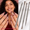 Nail Art Brushes Set 6 Pcs Double-Ended Professional Nail Design