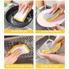 Washing up Sponge, 5PCS Dishcloths for Washing Up, Double-Sided Kitchen
