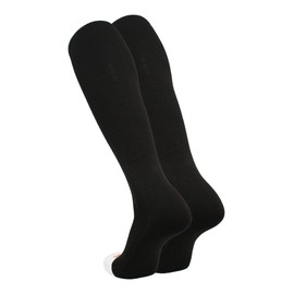 TCK Prosport Performance Tube Socks (Black, Large)