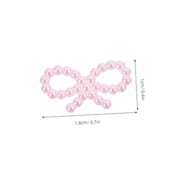 FOMIYES Elegant French Pearl Jewelry Nail Charms 2 Sets Small Nail Charms for Women Manicure Art Decorations