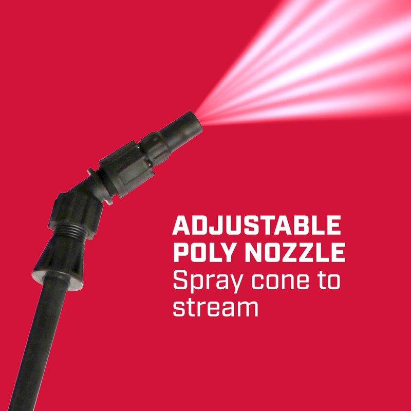 Chapin International 60105 4-Gallon Horticultural Vinegar Backpack Sprayer, Translucent White