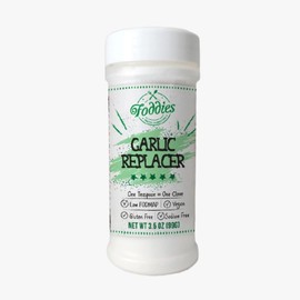 Foddies Garlic Replacer, 3.5 oz, Low FODMAP, Vegan, Gluten Free, IBS Friendly, Sodium Free