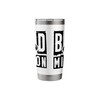 Retro Shuttlecock Badminton Player Stainless Steel Insulated Tumbler