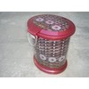 Decorative 6.5 L Oval Plastic Step Trash Can 12" Tall,