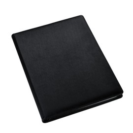 A4 Presentation Display Book - Black File Folder - Storage Case Portfolio Folder with Plastic Sleeves - Poly Pocket Folder by Arpan x 1 (A4-48 Pockets/ 96 Sides)