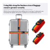 Rainbow Luggage Strap – Adjustable Travel Suitcase Belt with Hook