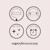 Superfresco Easy Organics Papel pintado negro y cobre