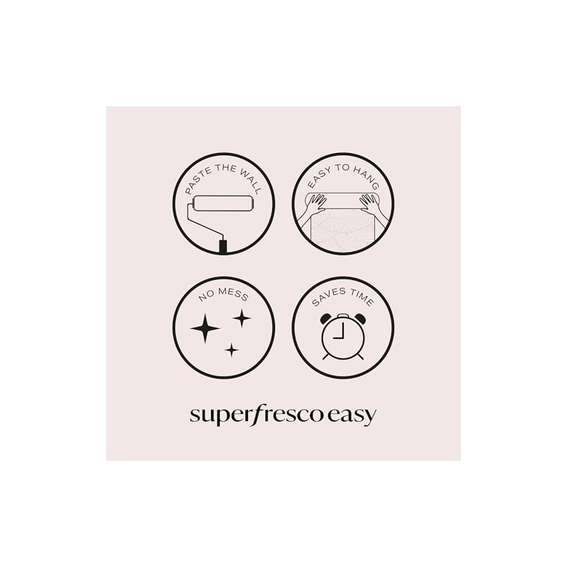 Superfresco Easy Organics Papel pintado negro y cobre