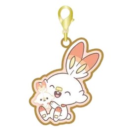 Marimo Craft PKP-182 Poképiece Plush Series Metal Charm Set, Hivany & Nyasper (W x H x H): 1.5 x 1.6 inches (37.3 x 40 mm)