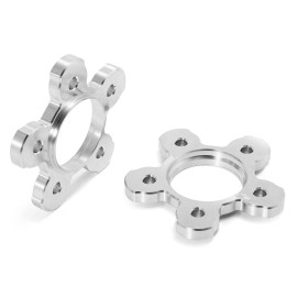 Bikingboy 10mm 0.394in Thick Disc Rotor Pulley Spacer for Harley Touring Bagger FLHT 84-08