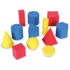 Learning Resources Hands-On Soft Geosolids, Soft Foam 3D Shapes, Set
