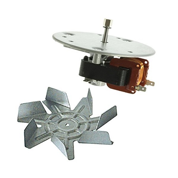SPARES2GO Fan Blade and Motor Unit for Hotpoint Oven/Cooker